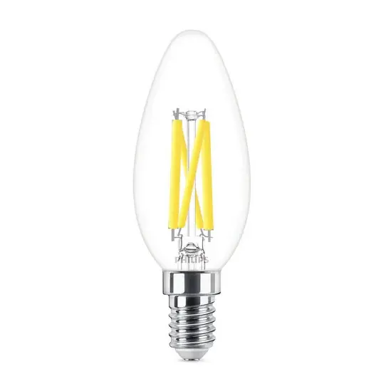 Offerta Lampadina LED Philips, E14 B35, 3,4 W, 2.700 K, WarmGlow