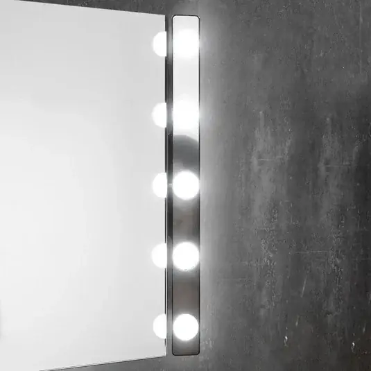 Luce per specchio a LED Hollywood, 60 cm 5 luci Prezzo Basso