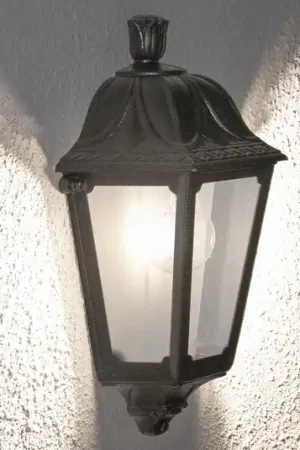Offerta Applique da esterni LED Iesse nera, aree costiere