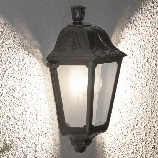 Offerta Applique da esterni LED Iesse nera, aree costiere