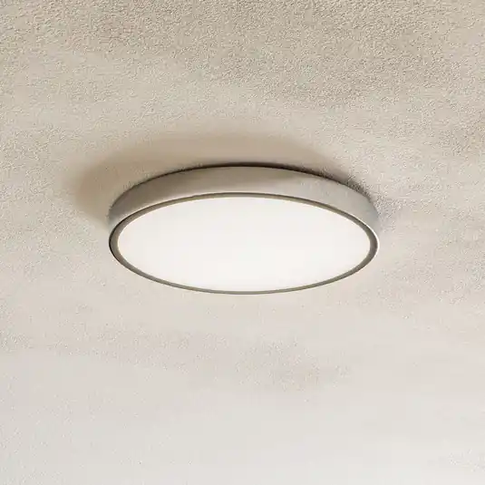 Plafoniera LED Bully, cromo, Ø 24 cm Sconto