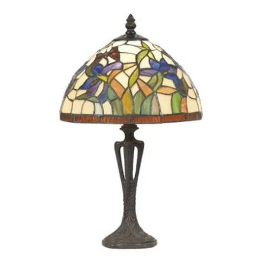 Discreta lampada da tavolo ELANDA, stile Tiffany 41 cm Occasione