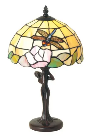 Lampada da tavolo Sirin stile tiffany Occasione