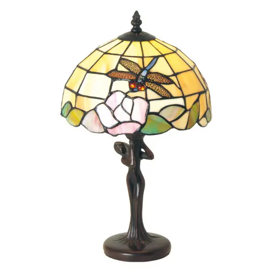 Lampada da tavolo Sirin stile tiffany Occasione