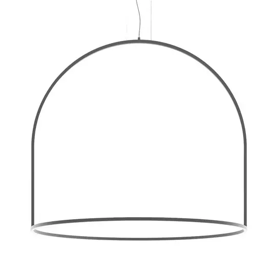 Axolight U-Light 160 - LED sospensione, antracite Promo Stagionale