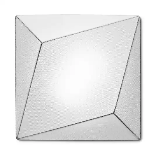 Sconto Axolight Ukiyo plafoniera tessuto bianco 55 cm
