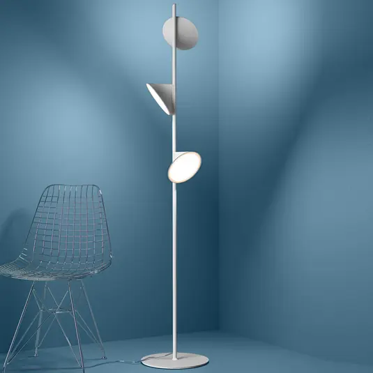 Spedito Oggi Axolight Orchid Piantana LED, bianco