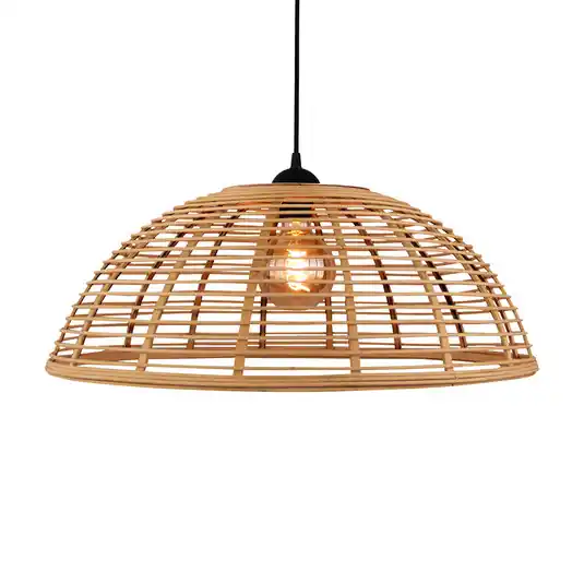 Lampada sospensione Crosstown bambù chiaro Ø 48 cm Prezzo Scontato