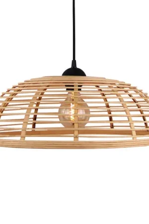 Prezzo Scontato Lampada sospensione Crosstown bambù chiaro Ø 56 cm