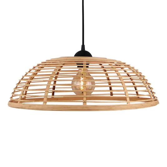 Prezzo Scontato Lampada sospensione Crosstown bambù chiaro Ø 56 cm
