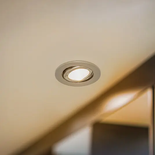 BRUMBERG spot incasso IP65 rotondo on/off cromo Saldi