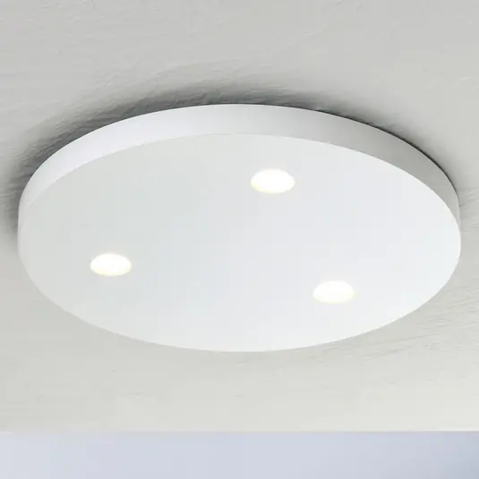 Bopp Close Plafoniera LED a 3 luci rotonda bianco Economico