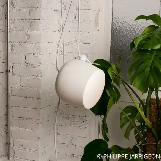 FLOS Aim Piccola lampada LED a sospensione, bianco Miglior Prezzo