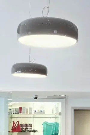 FLOS Smithfield S lampada LED a sospensione, mud Sconto
