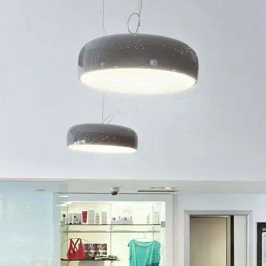 FLOS Smithfield S lampada LED a sospensione, mud Sconto