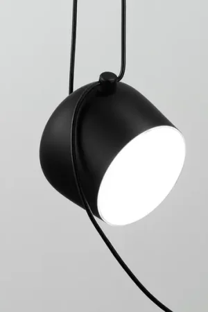 FLOS Aim Small lampada LED a sospensione, nero Prezzo Scontato