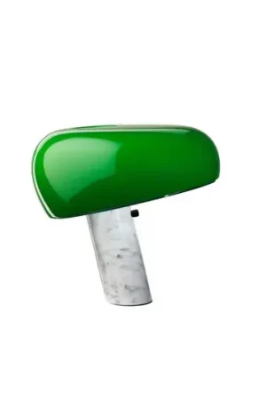Subito Disponibile FLOS Lampada da tavolo Snoopy con dimmer, verde