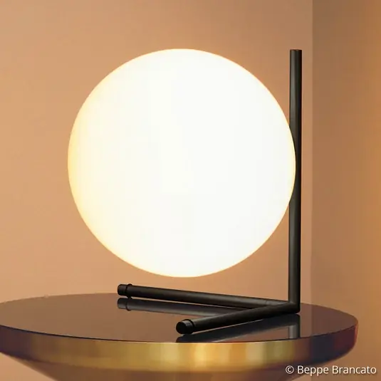 Lampada da tavolo FLOS IC T2, nera Offerta Limitata