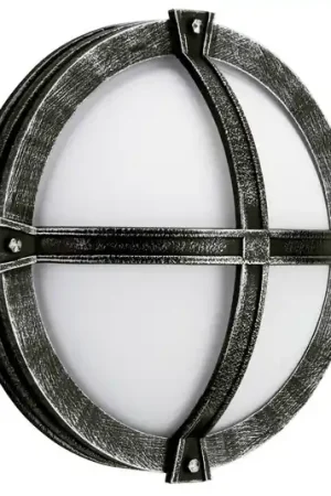 Agneß applique da esterno in stile country nero Must-Have