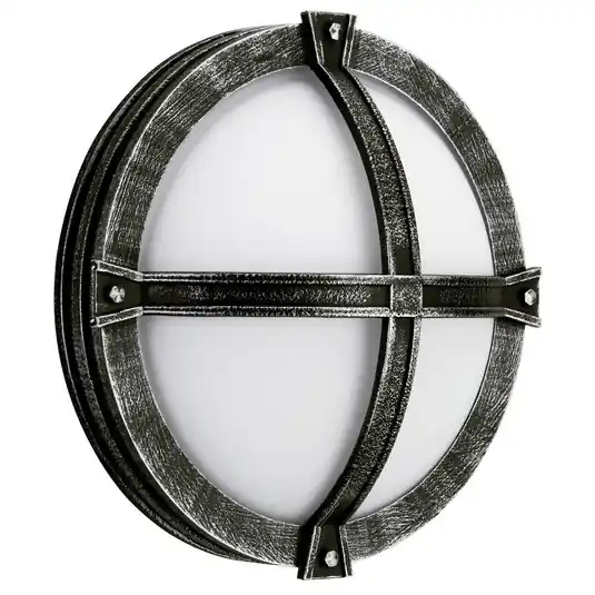 Agneß applique da esterno in stile country nero Must-Have
