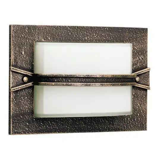 Offerta Speciale Ällin applique da esterni stile country marrone