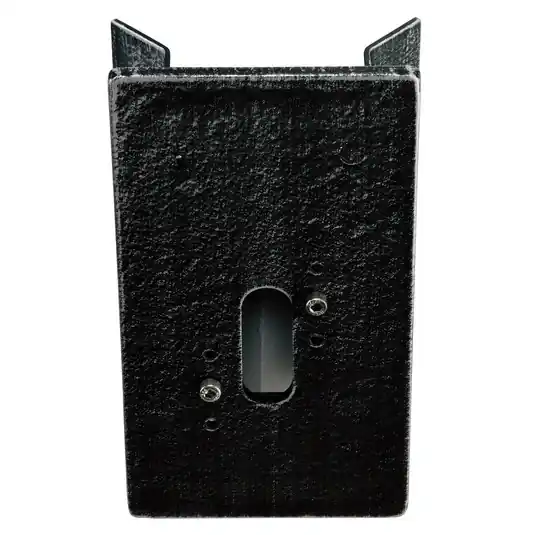 Sconto Fissaggio angolare applique esterni nero-argento