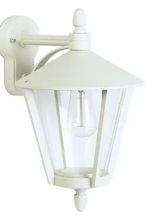 Applique da esterni 665 in bianco Spedizione Espresso