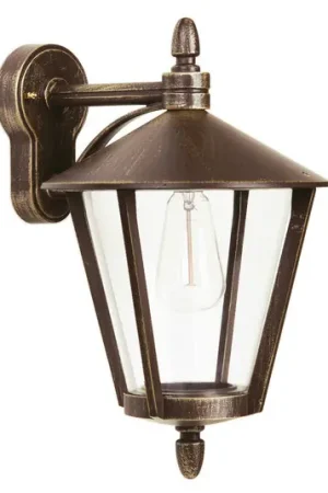 Applique da esterni 665 in marrone Offerta