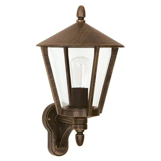 Applique da esterni 668 in marrone Prezzo Di Fabbrica