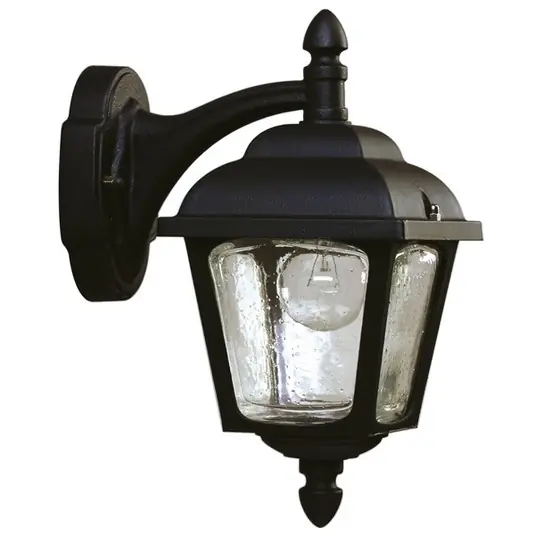 Applique da esterni rustica 716, nero Consegna Rapida