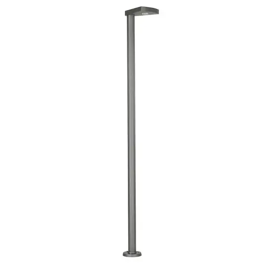 Promo Stagionale Lampione LED 866, alluminio, antracite, altezza 300 cm