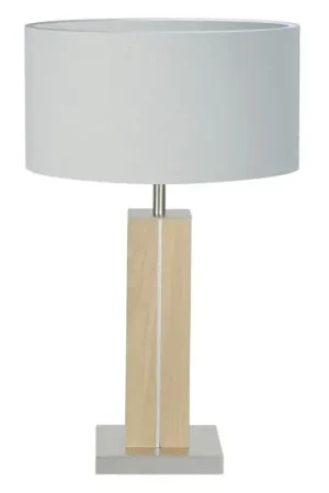 HerzBlut Dana tavolo rovere naturale, bianco 56 cm Must-Have