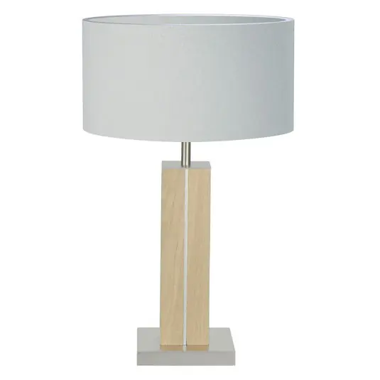 HerzBlut Dana tavolo rovere naturale, bianco 56 cm Must-Have