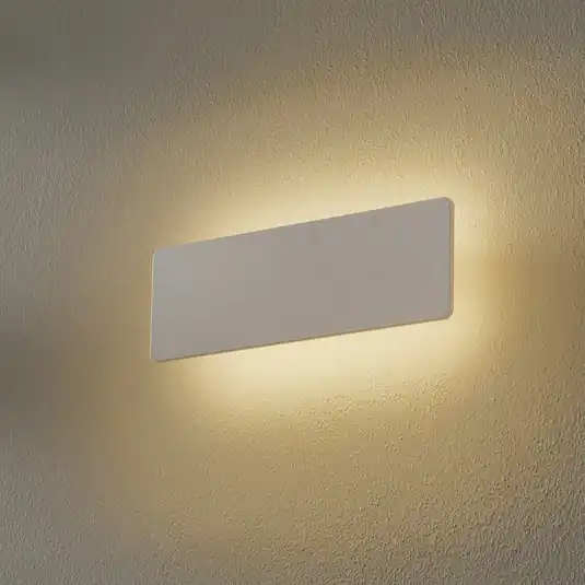 Spedizione Espresso Applique LED Zig Zag bianco, larghezza 29 cm