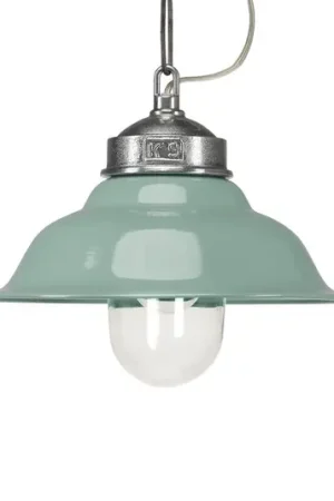 Lampada a sospensione d‘epoca verde Porto Fino Non Perdere