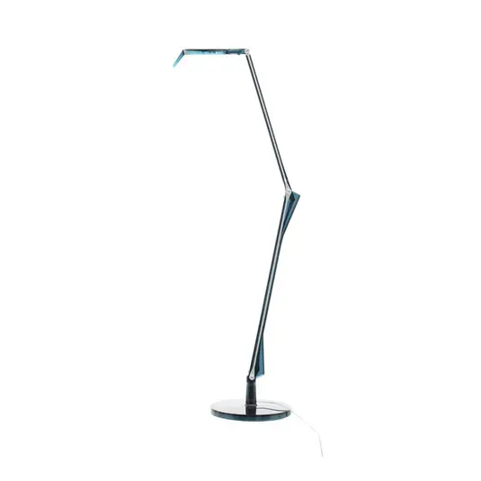 Promozione Esclusiva Kartell Aledin Tec lampada LED da tavolo, blu