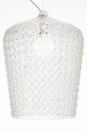 Acquista Ora Lampada a sospensione di design Kabuki trasparente