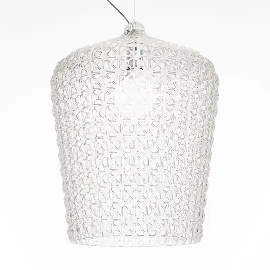 Acquista Ora Lampada a sospensione di design Kabuki trasparente