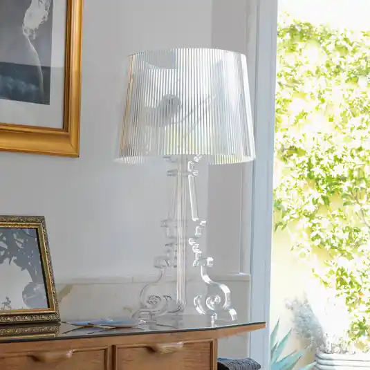 Kartell Bourgie - lampada LED tavolo, trasparente Prezzo Basso