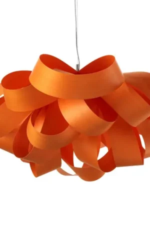 Nuovo Arrivo LZF Agatha Small a sospensione, 78x76cm, arancio