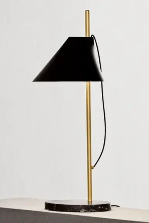 Ultime Pezzi Louis Poulsen lampada da tavolo Yuh Brass, nero