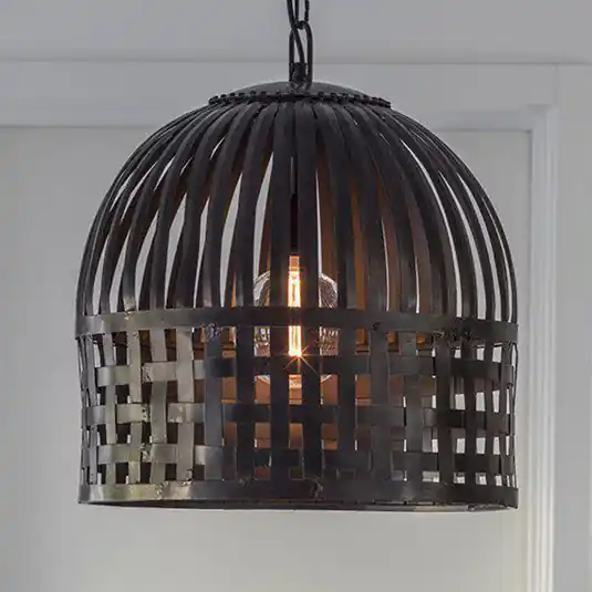 PR Home Lampada a sospensione Sheffield in nero, Ø 46 cm Ultima Occasione