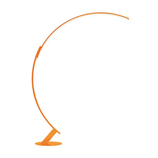kdln Piantana LED Kyudo, arancione, altezza 212 cm Non Perdere