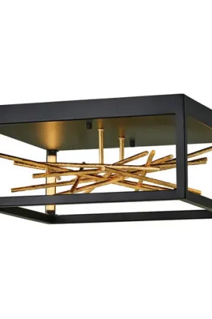 Plafoniera LED Styx, nero, 3.000 K 46 x 22cm Acquista Ora
