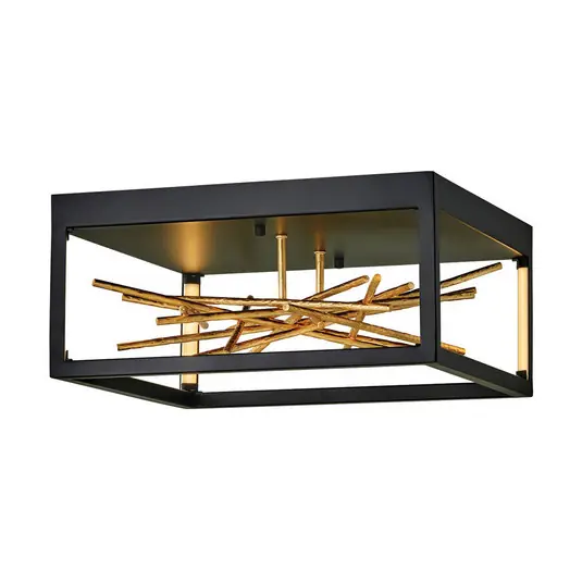 Plafoniera LED Styx, nero, 3.000 K 46 x 22cm Acquista Ora