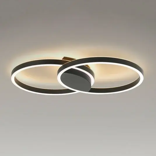 Paul Neuhaus Q-MARKO plafoniera LED, 2 luci, tonda Bestseller