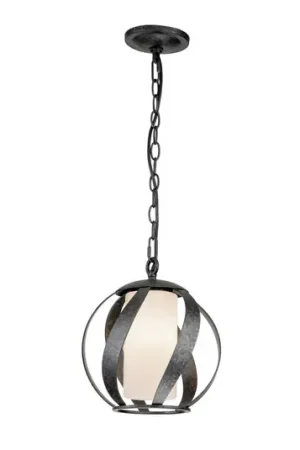 Ultimissimo Modello Sospensione Blacksmith nero/bianco 1 luce Ø25,4