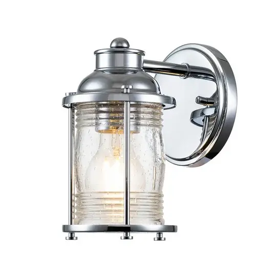 Soddisfatti O Rimborsati Applique da bagno Ashland Bay, 1 luce, cromo