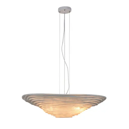 Lampada a sospensione Forestier Nebulis M, lunghezza 82 cm Professionale
