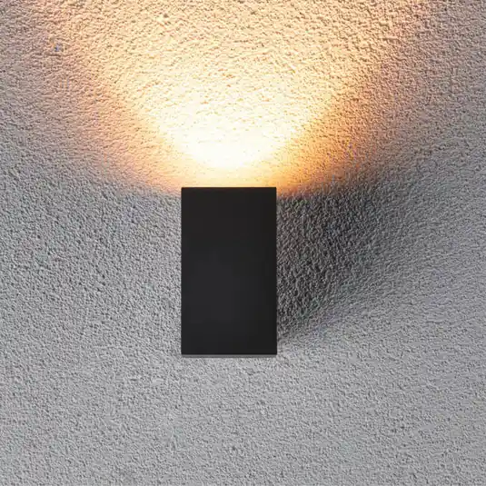 Paulmann Flame Applique da esterni LED, nero Prezzo Basso